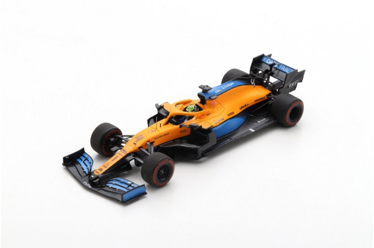 1/43 McLaren MCL35 No.4 McLaren F1 Team Barcelona Test 2020 Lando ...