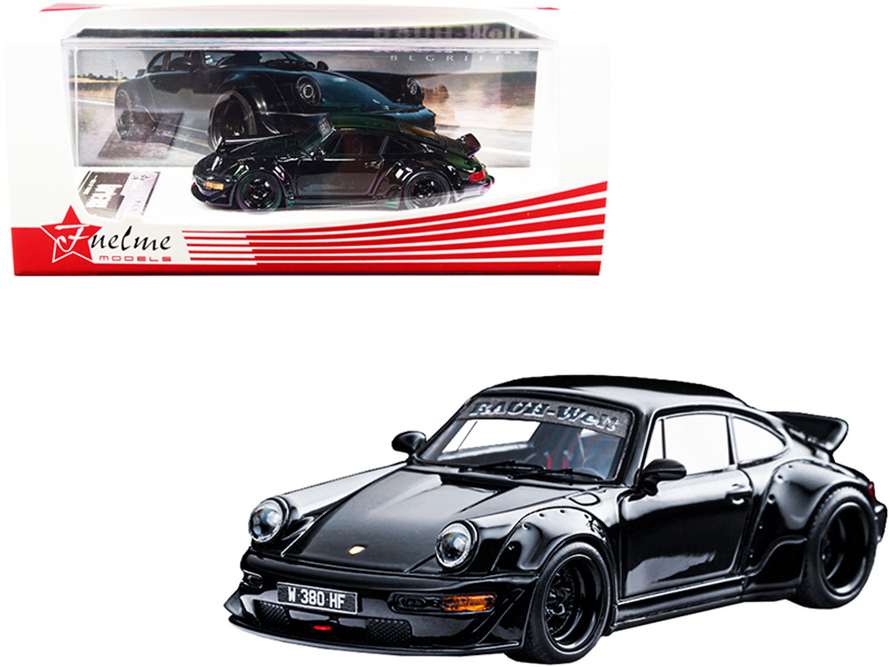 Fuelme RWB993 1/18 プロトタイプ黒 Fuelme RWB993 1/18 プロトタイプ黒 Fuelme RWB993 1/18