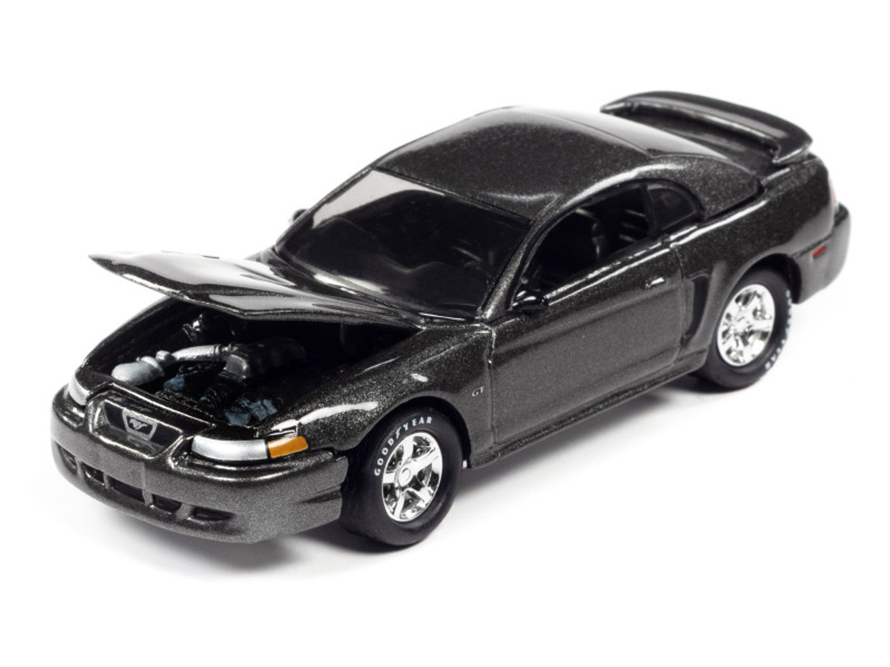 1/64 Johnny Lightning 2003 Ford Mustang (Mineral Grey