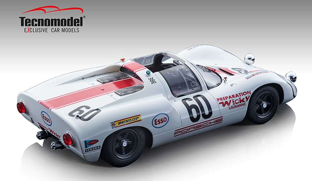 1/18 Porsche 910 #60 1969 Le Mans De Mortemart - Mesange Limited Edition 