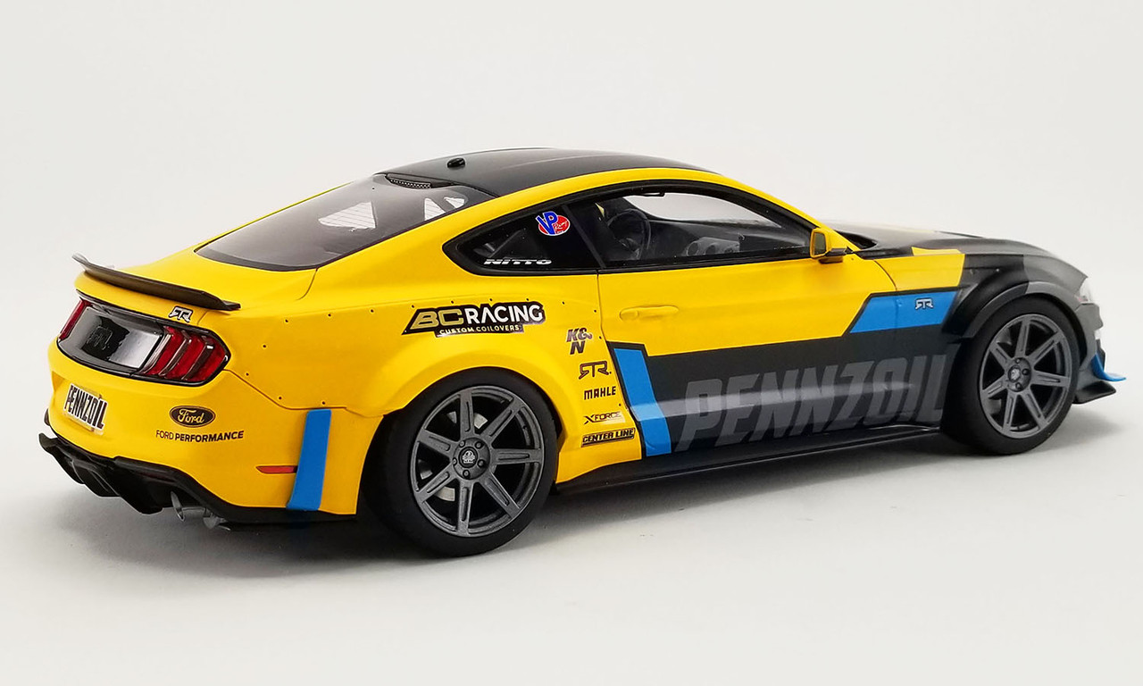 1/18 GT Spirit 2021 Ford Mustang RTR Spec 5  Widebody Pennzoil Resin Car Model