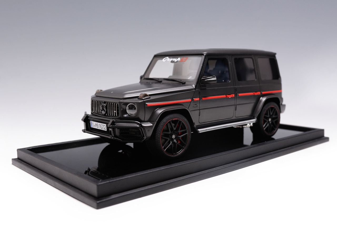 1/18 Motorhelix Mercedes-Benz Mercedes G63 AMG (Carbon Black Edition) Resin  Car Model Limited 63 Pieces