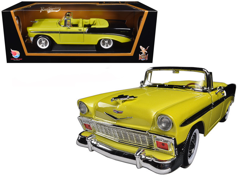 1/18 Road Signature 1956 Chevrolet Chevy Bel Air Belair (Yellow