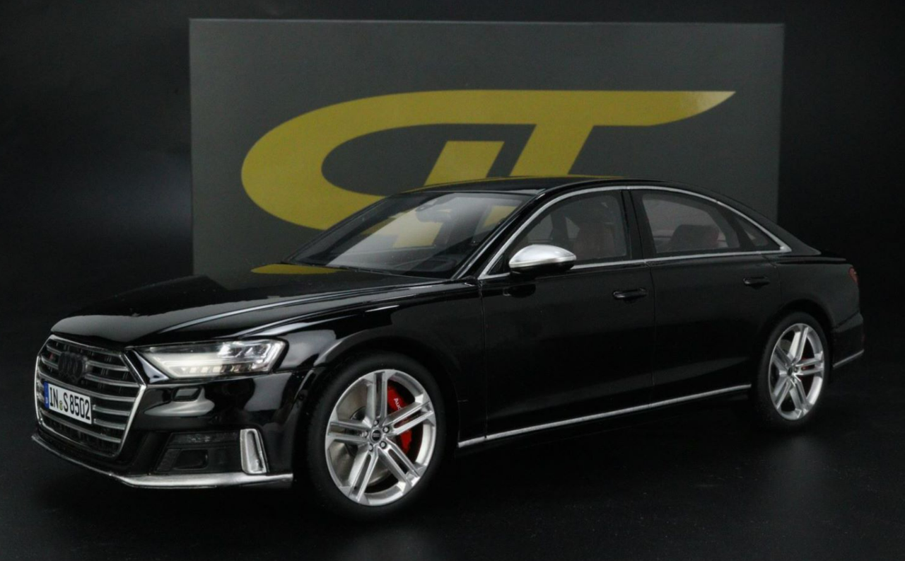 1/18 GT Spirit Audi S8 (Mythos Black) Resin Car Model Limited 504 Pieces