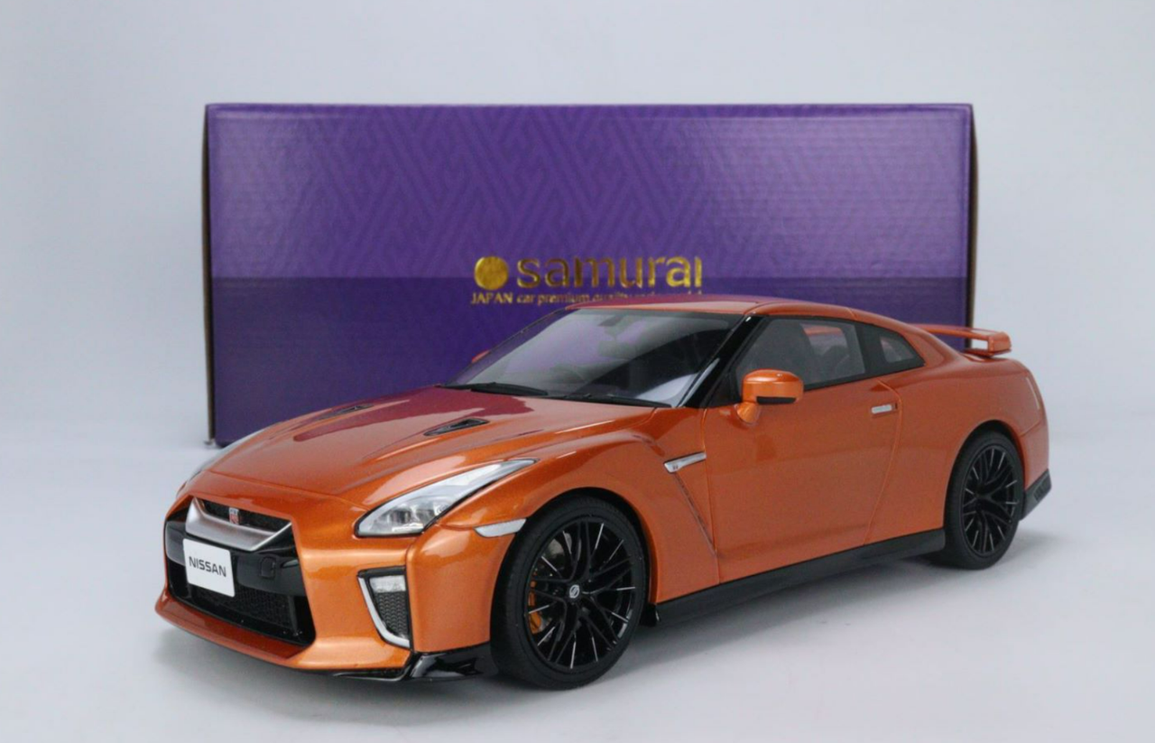 1/18 Kyosho 2020 Nissan GT-R GTR R35 (Orange) Resin Car Model