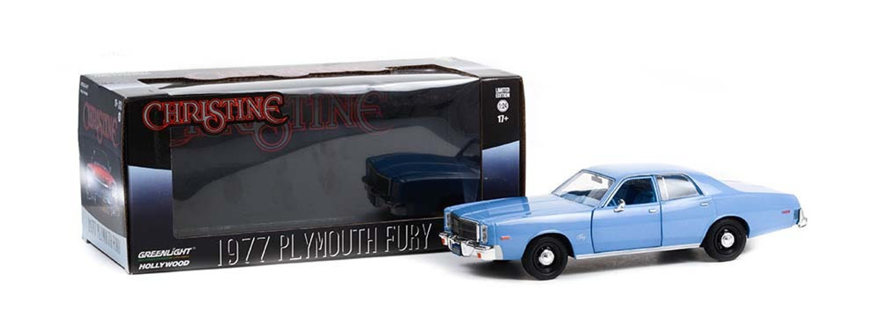 1/24 Greenlight Christine (1983) - Detective Rudolph Junkins - 1977 Plymouth Fury Diecast Car Model