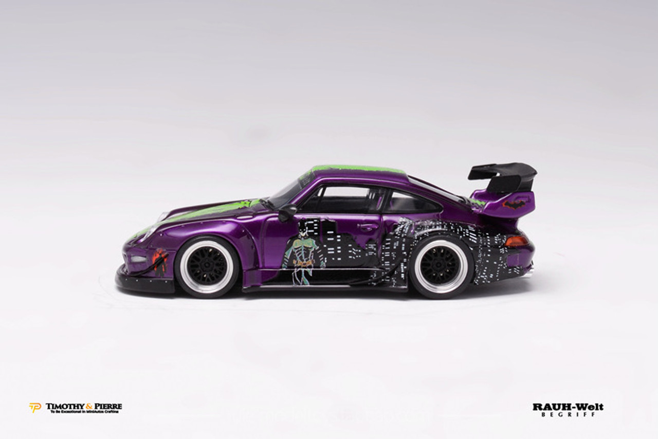 1/64 TP Timothy & Pierre Porsche 911 RWB Rauh-Welt Begtiff 993 Batman Joker Edition