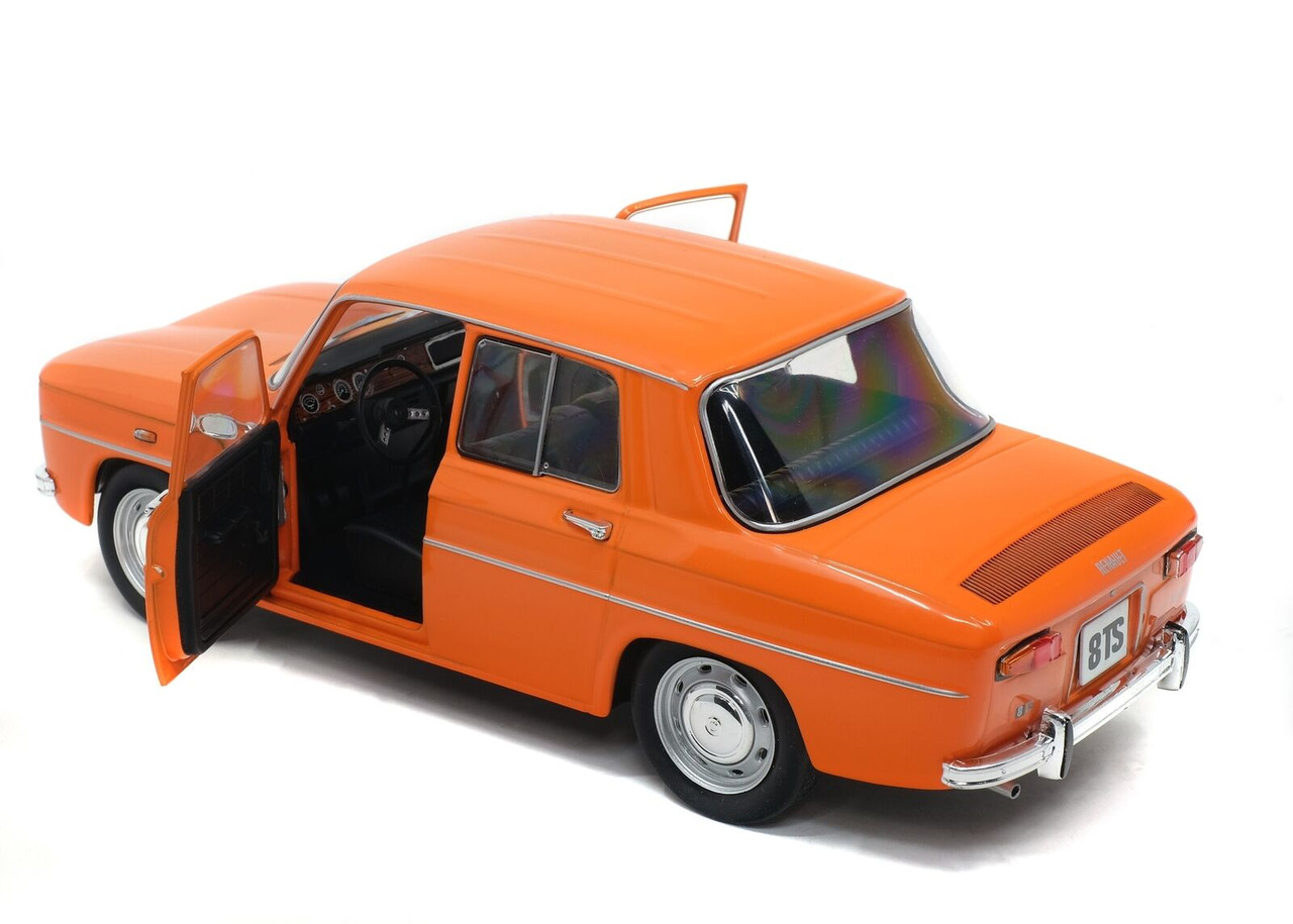 1/18 Solido 1967 Renault 8 TS (Orange) Diecast Car Model