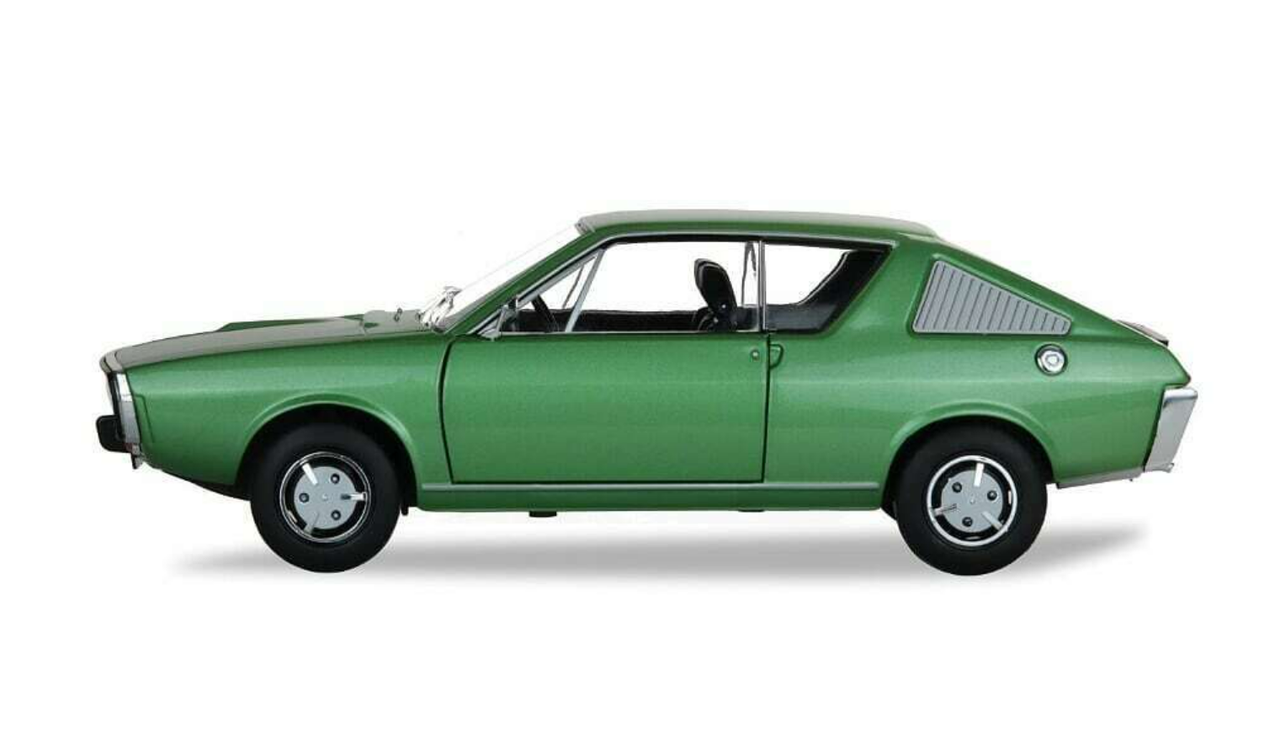 1/18 Solido 1976 Renault 17 MK1 (Vert Metal Vernis Green) Diecast Car Model