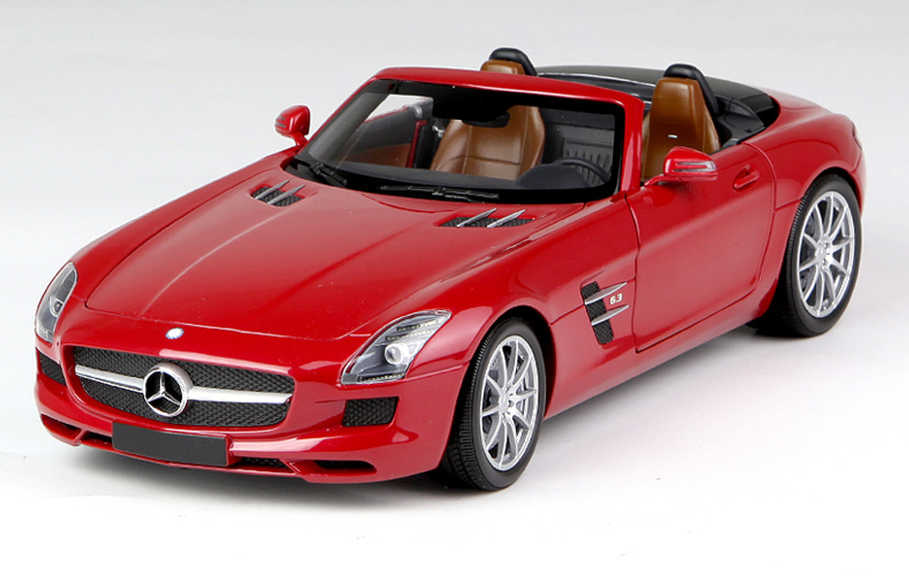 1/18 Minichamps Mercedes-Benz MB SLS AMG Convertible (Red) Diecast Car Model