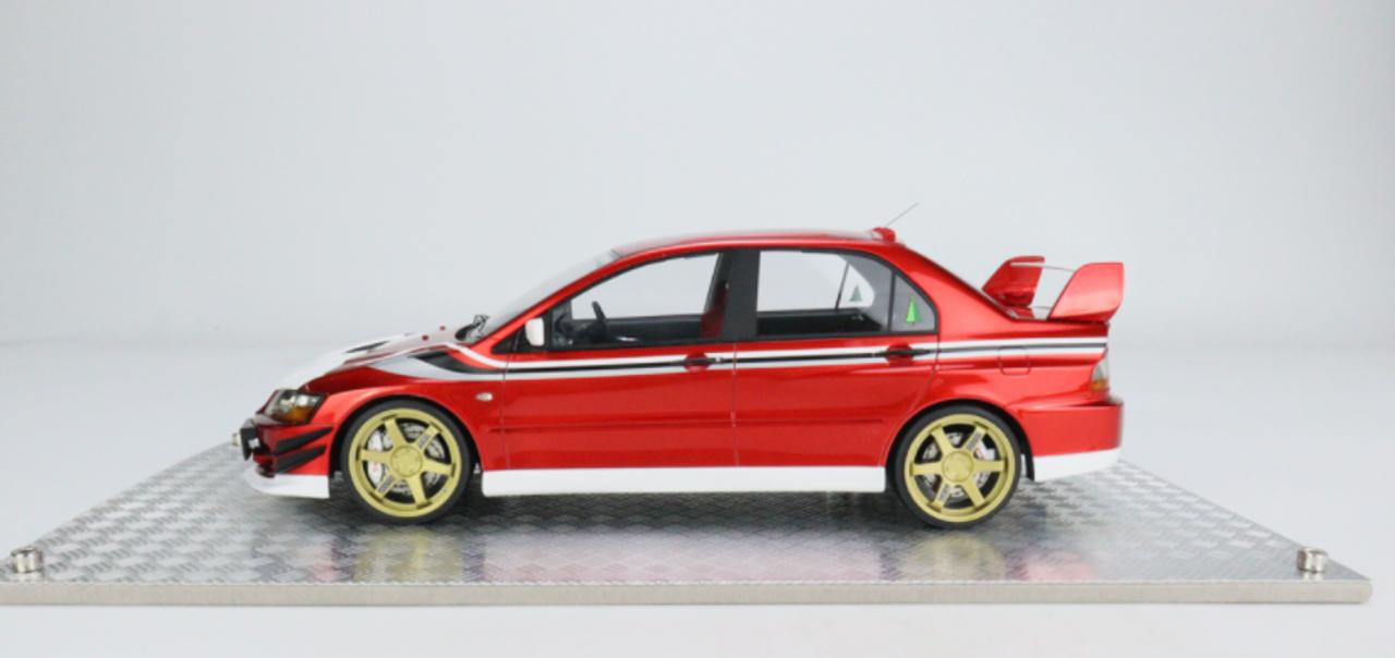 1/18 AGU Mitsubishi Lancer Evo IX Evo 9 with Headlights Christmas Edition Limited 199 Pieces