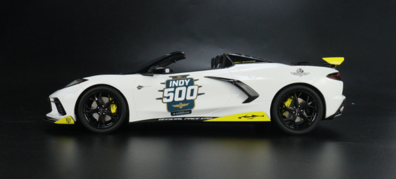 1/18 RAR 2021 Chevrolet Corvette Stingray C8 2021 Indianapolis 500 Pace Car