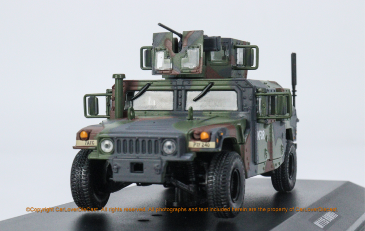 1/48 Solido M1115 HUMVEE - KFOR - Green Camo