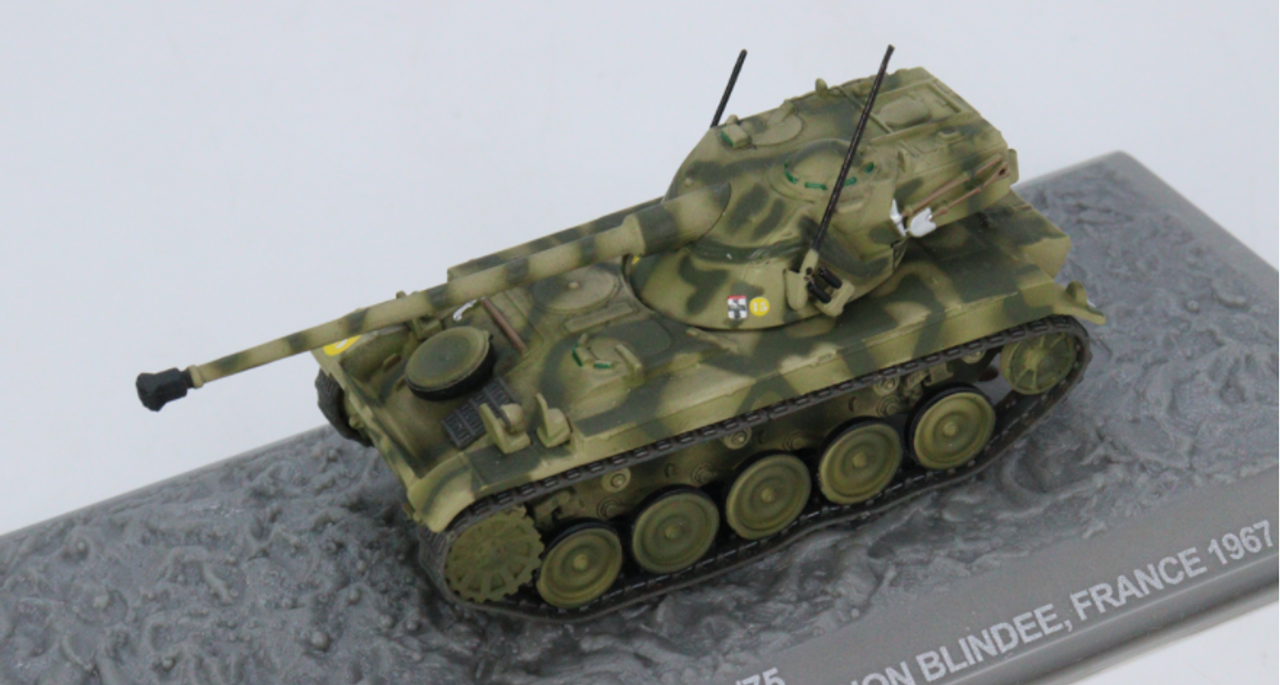  1/72 Solido Atelier De Construction Roanne AMX 13/75 France 30e 1970 