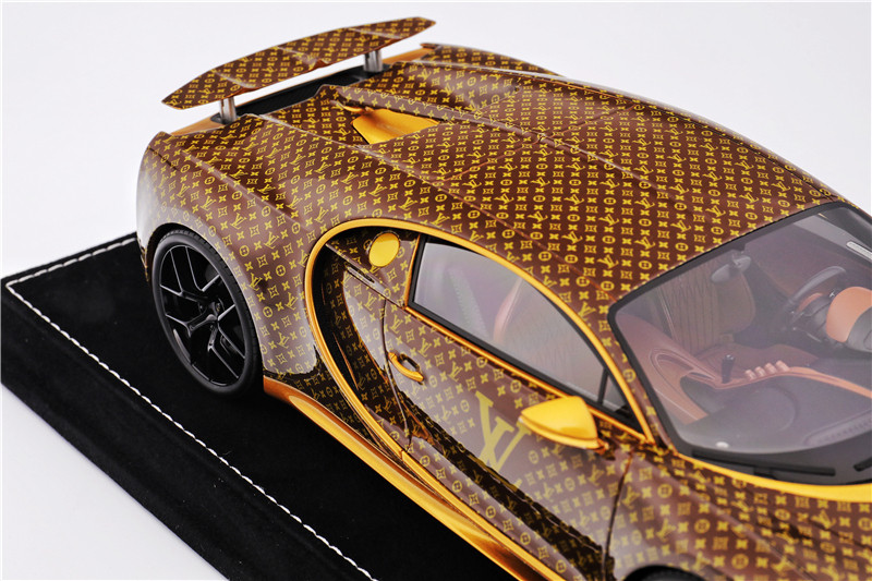 1/18 HH Model Bugatti Chiron Louis Vuitton Edition Resin Car Model