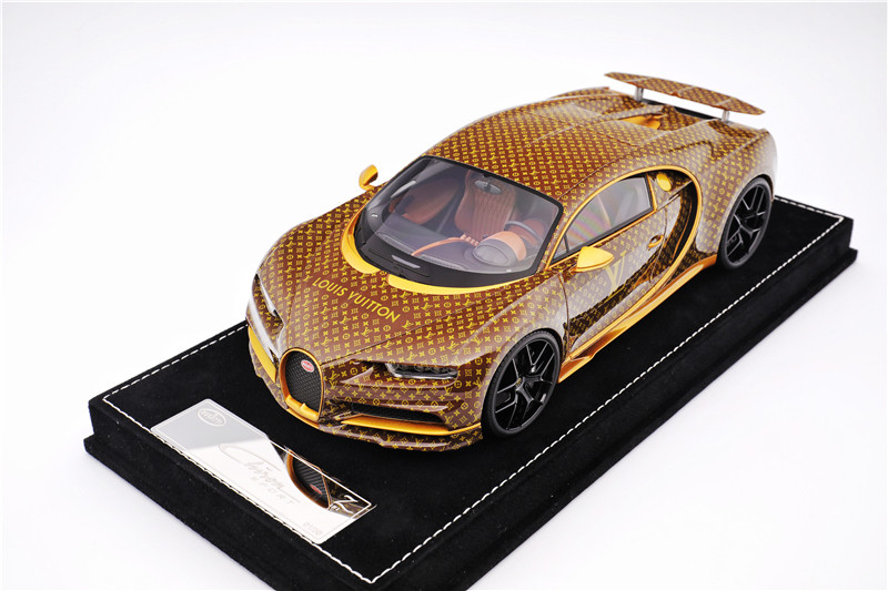1/18 HH Model Bugatti Chiron Louis Vuitton Edition Resin Car Model