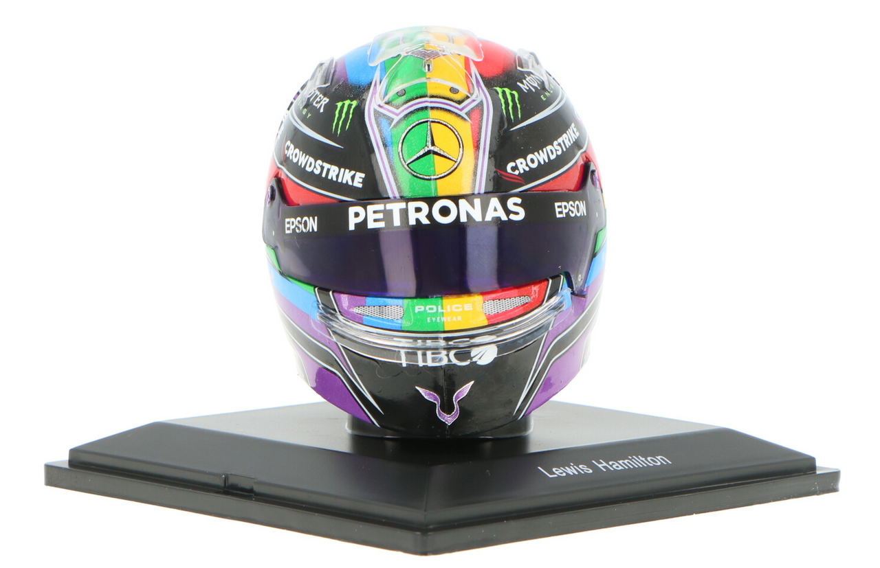 Casque Hamilton 1/5 Spark 2018 - Édition Limitée & Numerotée - Abu Dhabi GP - F1