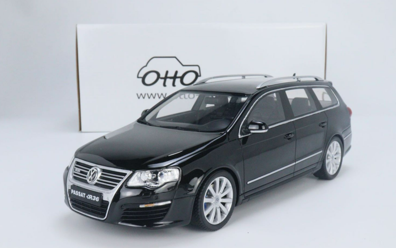 1/18 OTTO 2008 Volkswagen Passat R6 Variant (Black) Resin Car Model