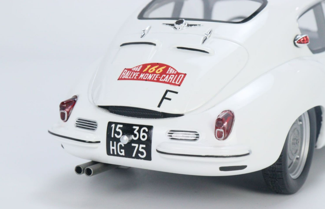 1/18 OTTO 1960 Renault Alpine A106 Rallye Monte-Carlo #166 (White) Resin Car Model