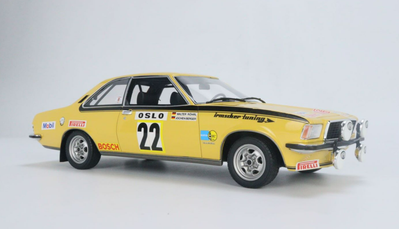 1/18 OTTO Opel Commodore Rallye Monte-Carlo #22 Resin Car Model