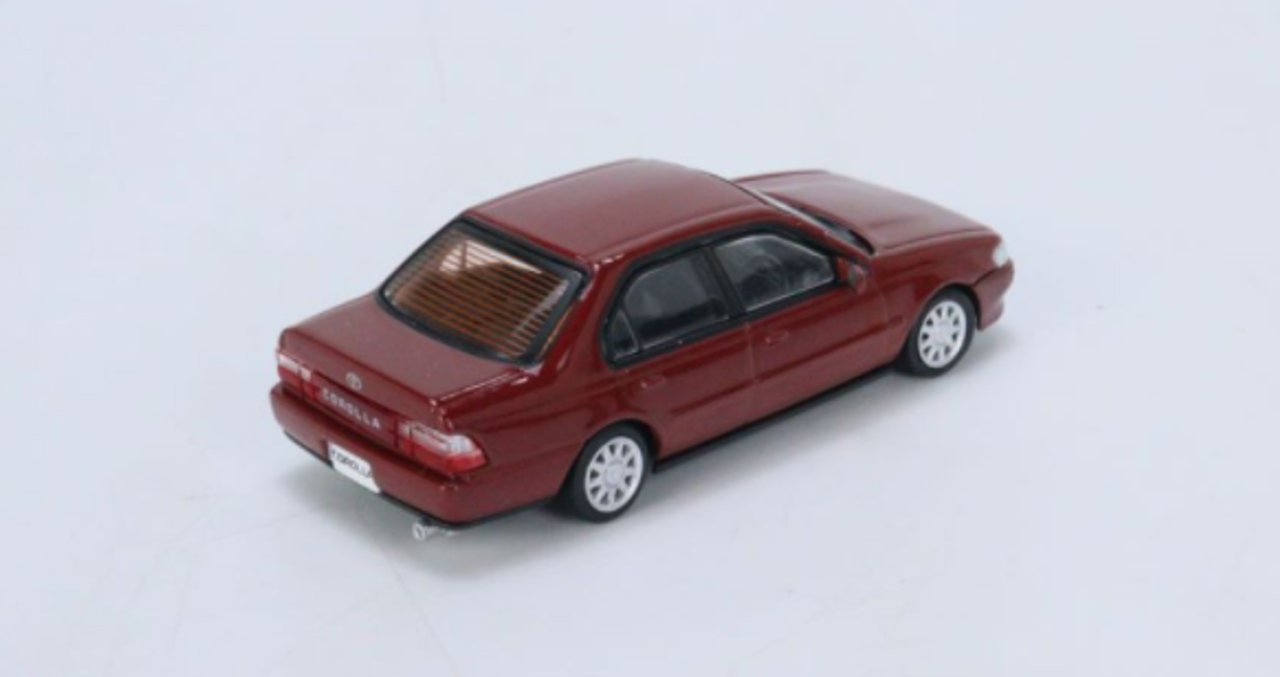 1/64 BM Creations Toyota Corolla 1996 AE100 Red Diecast Car Model