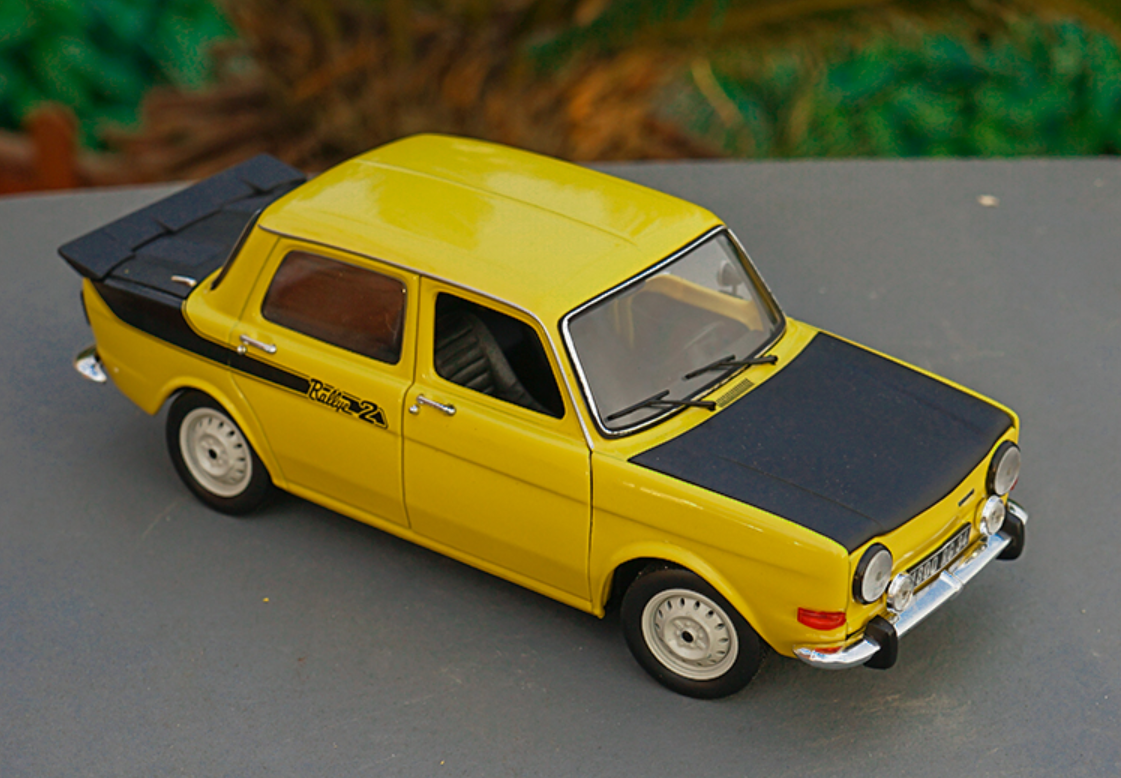 Norev + Transkit SB 1/43 - Simca 1000 Rallye 2 SRT verte