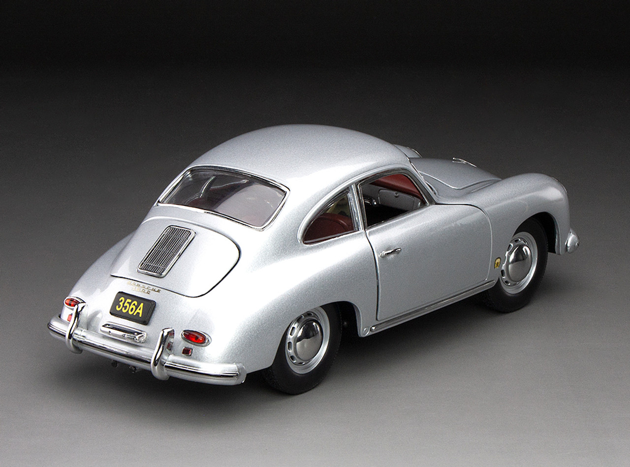 1/18 Sunstar 1957 Porsche 356A 1500 GS Carrera GT (Silver) Diecast Car Model