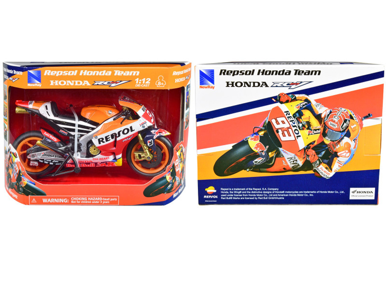 1/12 New Ray 2015 Honda Repsol Marc Marquez Model