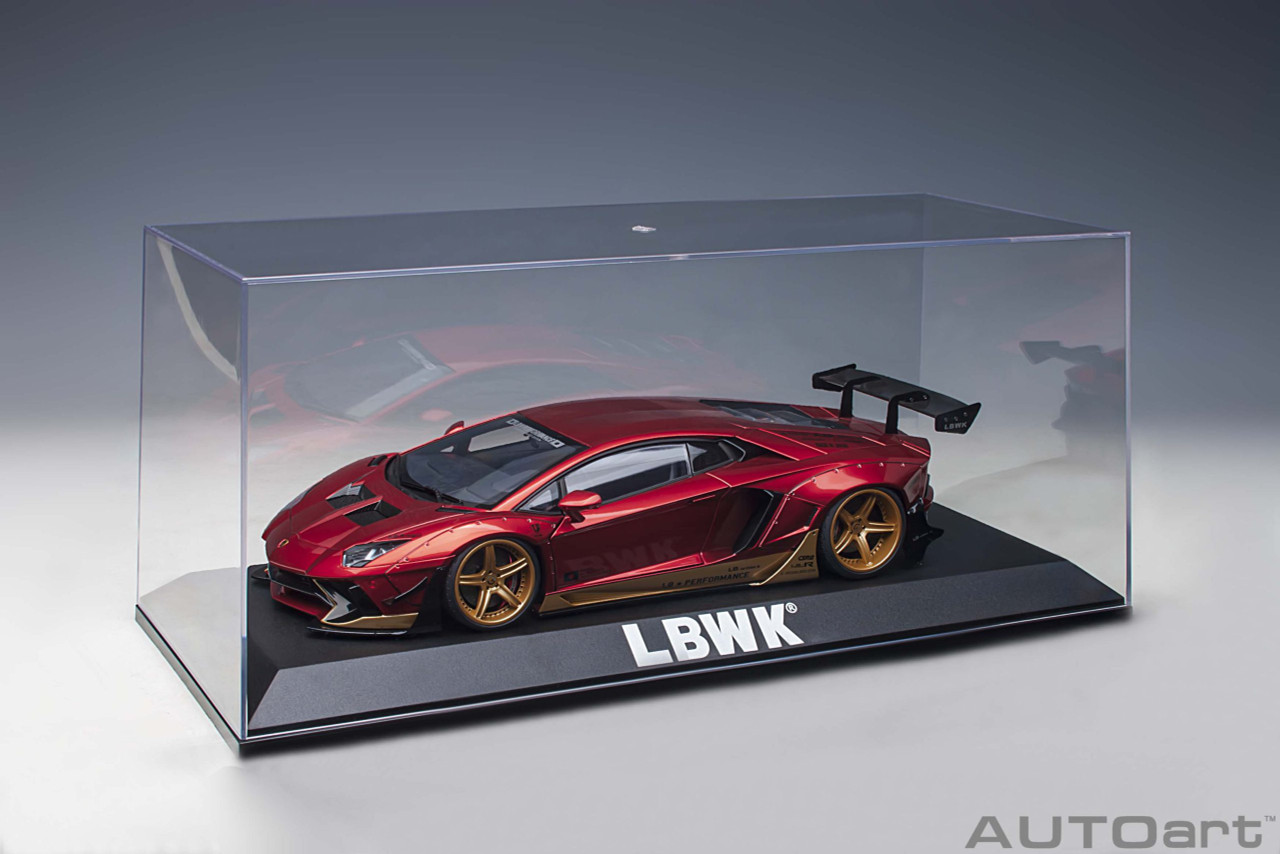 1/18 AUTOart LBWK Display Case & Cover (car models NOT included)
