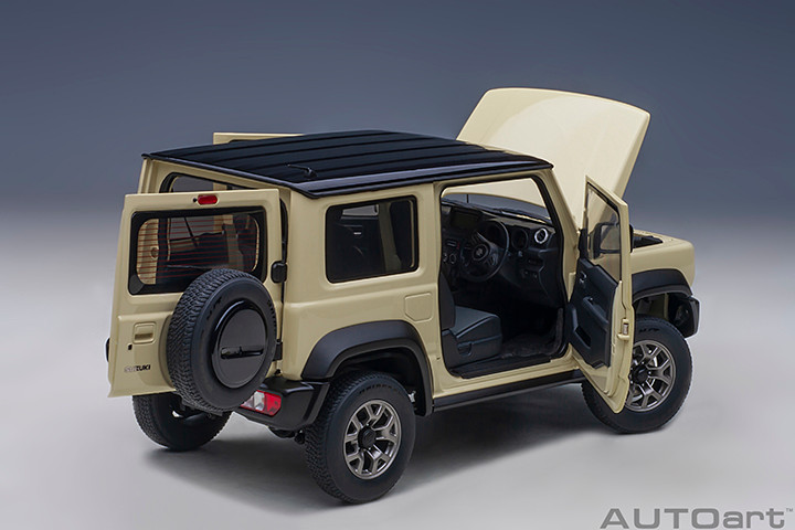 1/18 AUTOart Suzuki Jimny Sierra (JB74) (Cream Chiffon Ivory