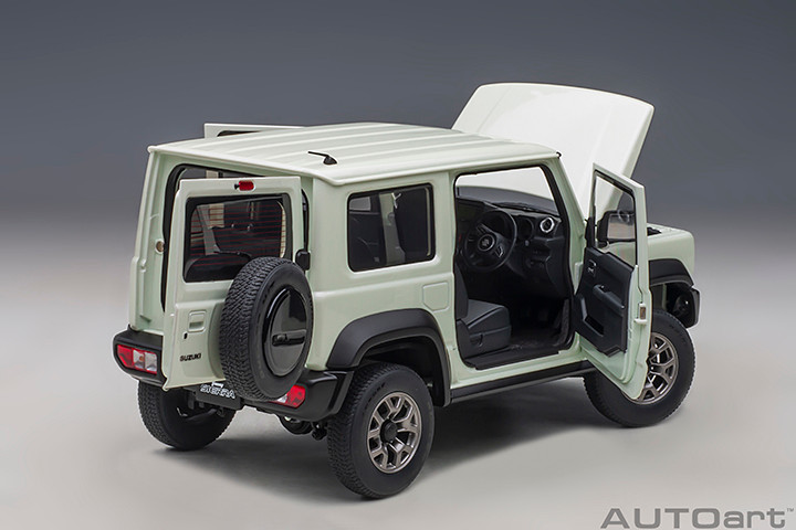 1/18 AUTOart Suzuki Jimny Sierra (JB74) (Pure White Pearl) Car