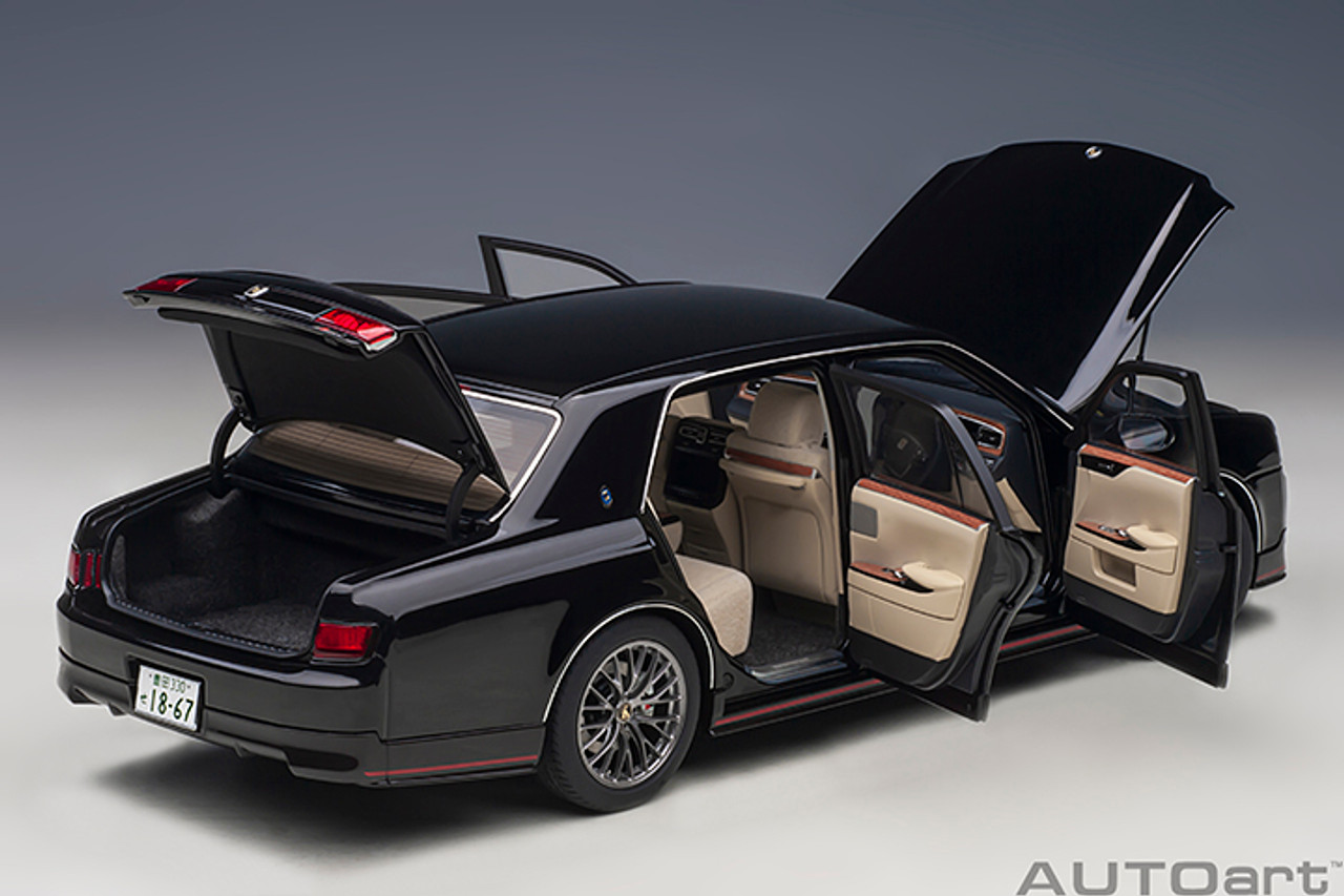 1/18 AUTOart Toyota Century Grmn (Black) Car Model - LIVECARMODEL.com