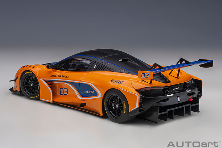 1/18 AUTOart McLaren 720S GT3 #03 (Orange) Sealed Body Car Model