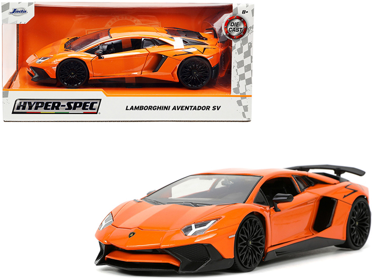 Toys & Games Cars, Trucks & Vans LAMBORGHINI REVENTON 1:24 Scale Diecast  Toy Car Model Remote control car ORANGE YA9355591