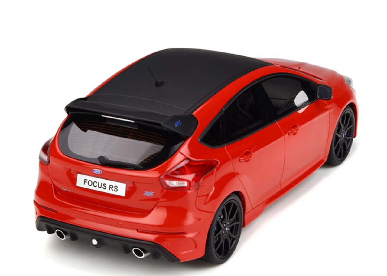 1/18 OTTO Ford Focus RS (Red) Enclosed Resin Car Model Limited 999