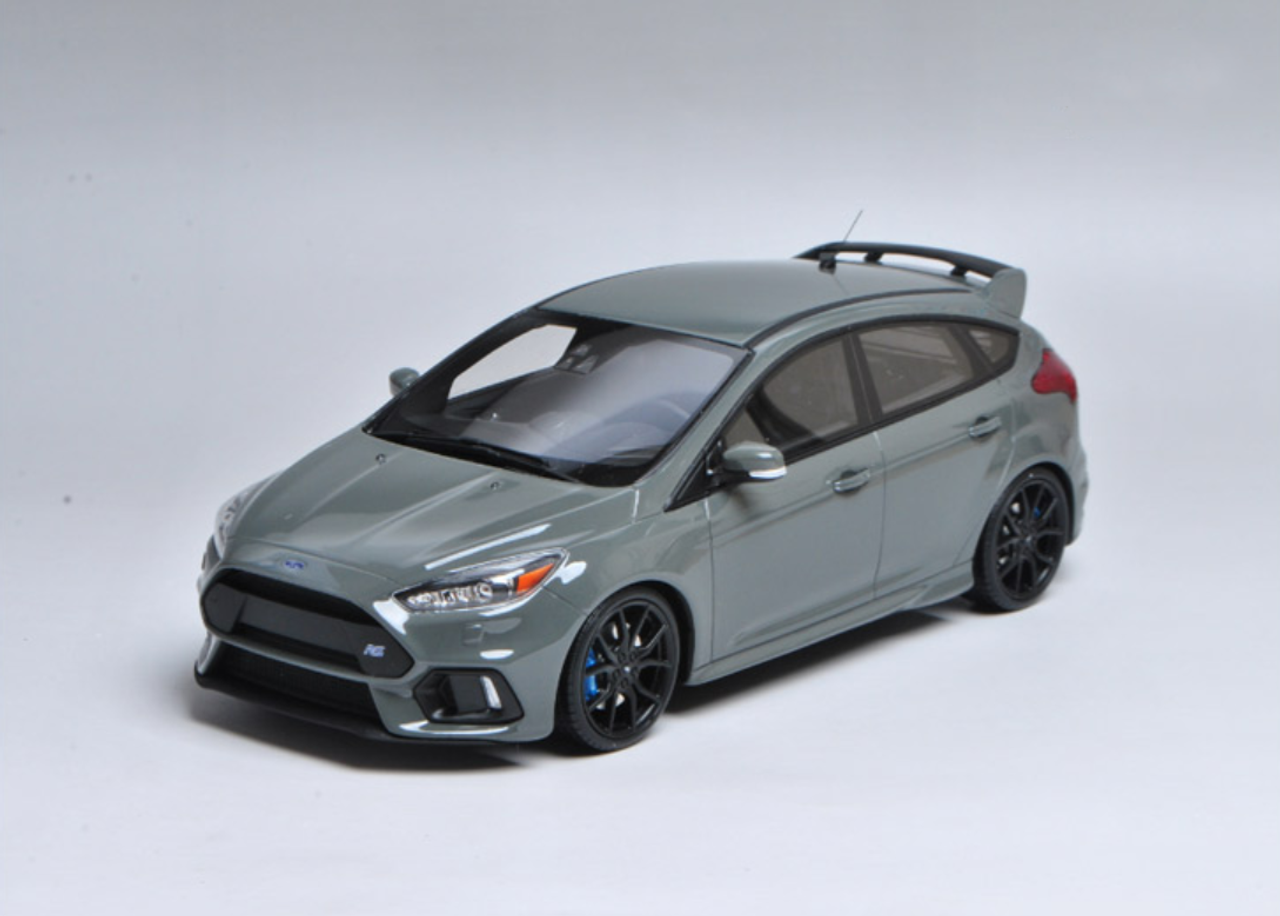 1/18 OTTO Ford Focus RS (Stealth Grey) Enclosed Resin Car Model Limited 999