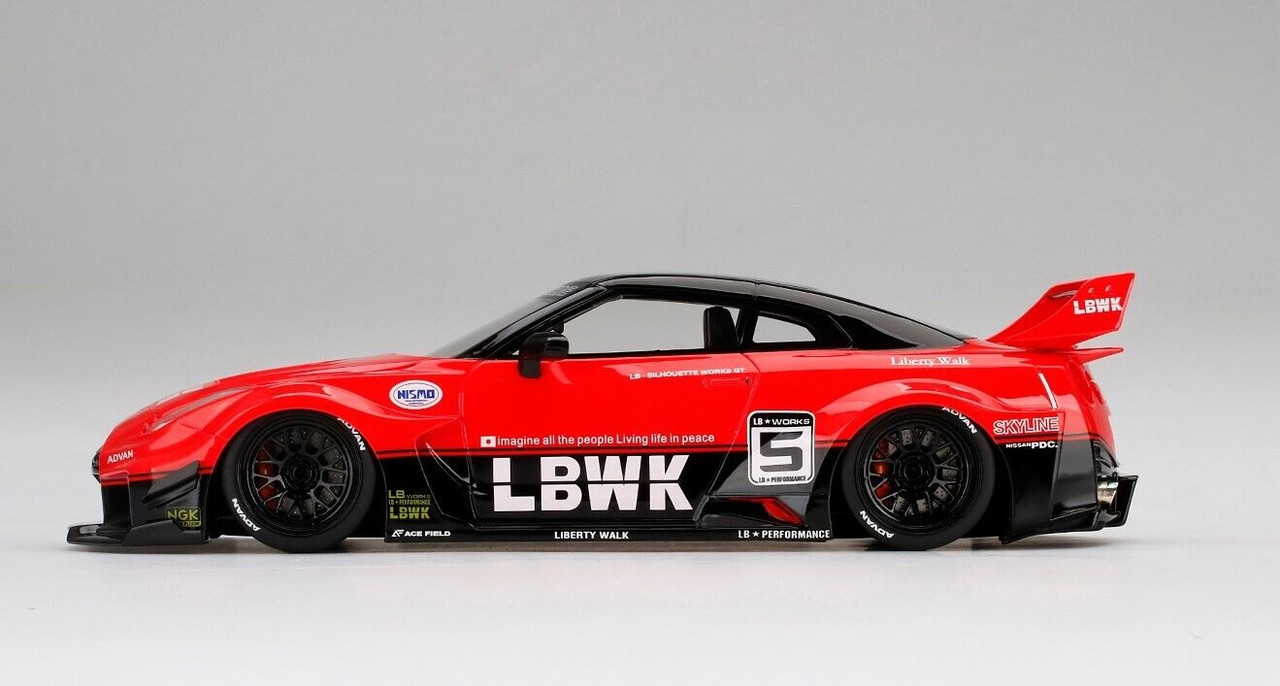 1/18 Top Speed Nissan Skyline GTR R35 LB-Silhouette WORKS GT