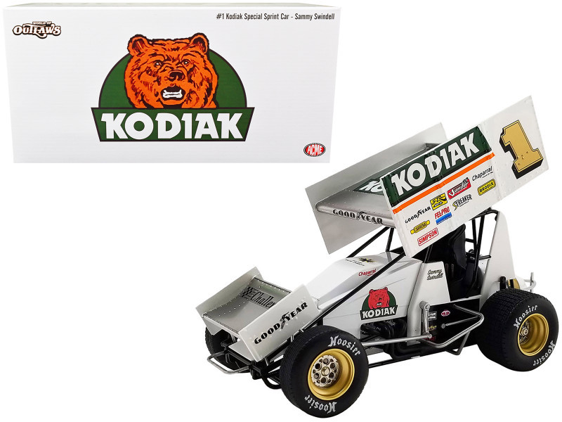 1/18 ACME #1 Kodiak Special Sprint Car Sammy Swindell Car Model