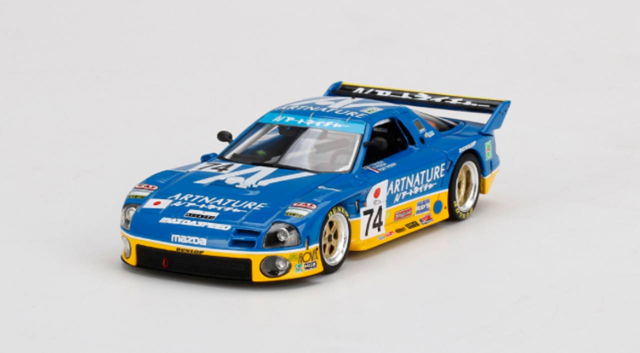1/43 TSM Mazda RX-7 #74 Team Arnature 1994 Le Mans 24Hr. Car Model