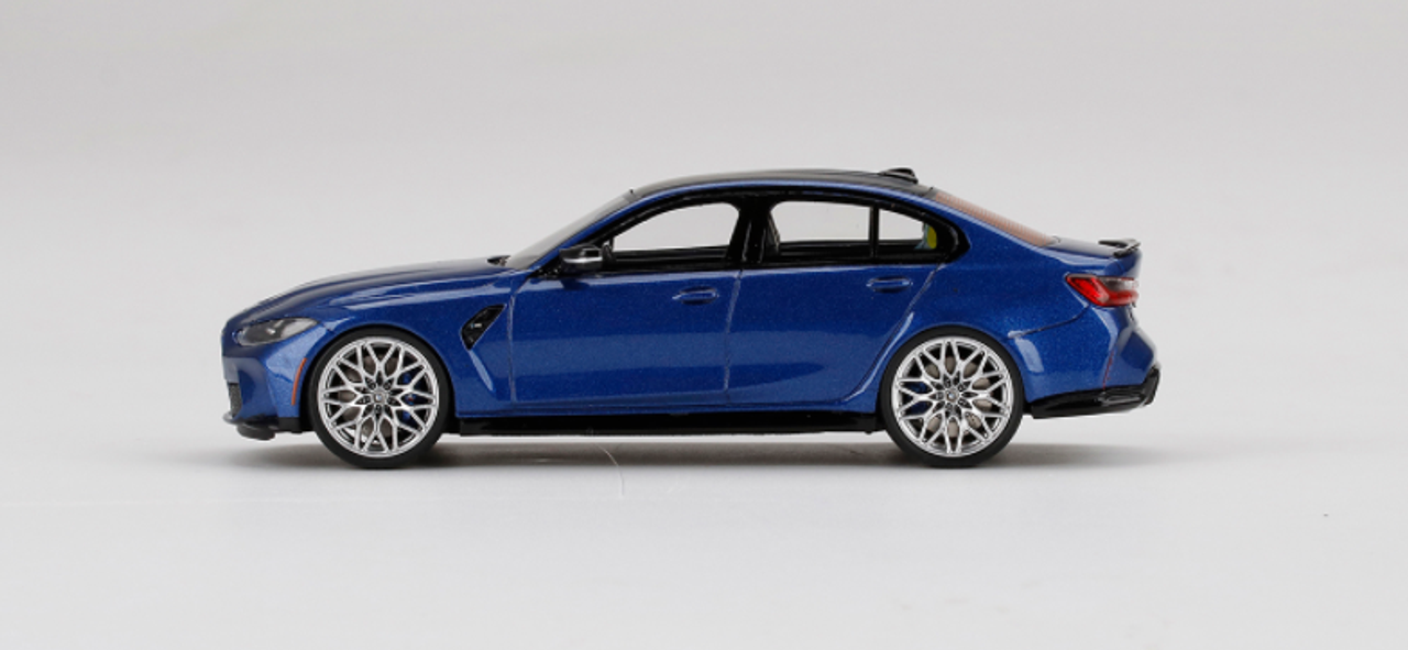 1/43 TSM Model BMW M3 Competition (G80) Portimao Blue Metalic Resin Car ...