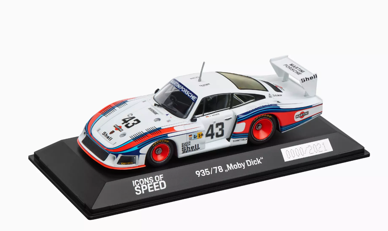 【販売特注】Spark Porsche 935/78 #43 Moby Dick 1978 LeMans 8th / スパーク 1978ルマン 8位 ポルシェ 935/78 ( 1:43 ) モビ―ディック レーシングカー