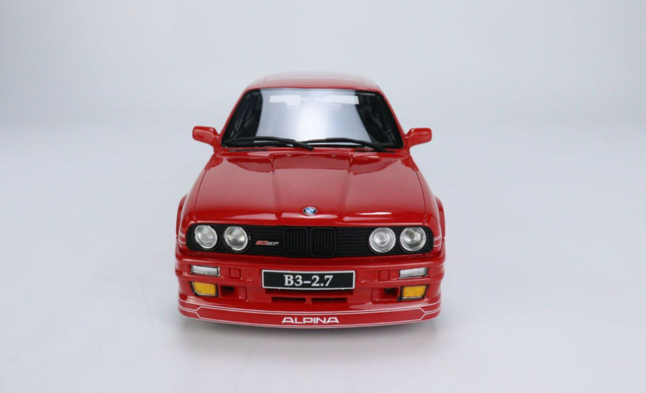 1/18 OTTO 1990 BMW E30 Alpina B3 2.7 Touring (Red) Resin Car Model