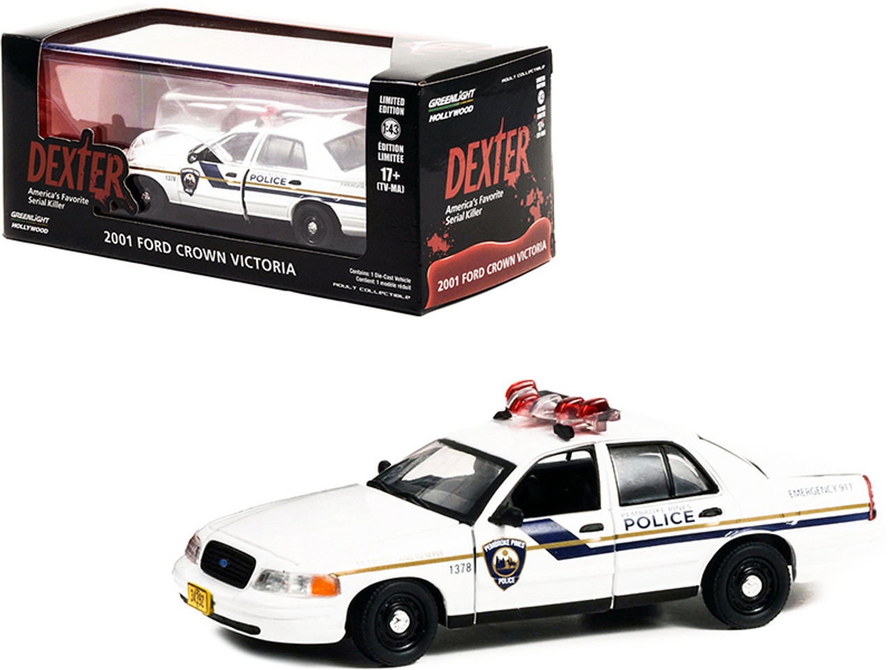 Summer　SALE　10 2001 Ford Crown Victoria Police Interceptor White 