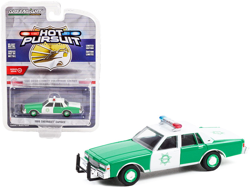 1989 Chevrolet Caprice Green and White 