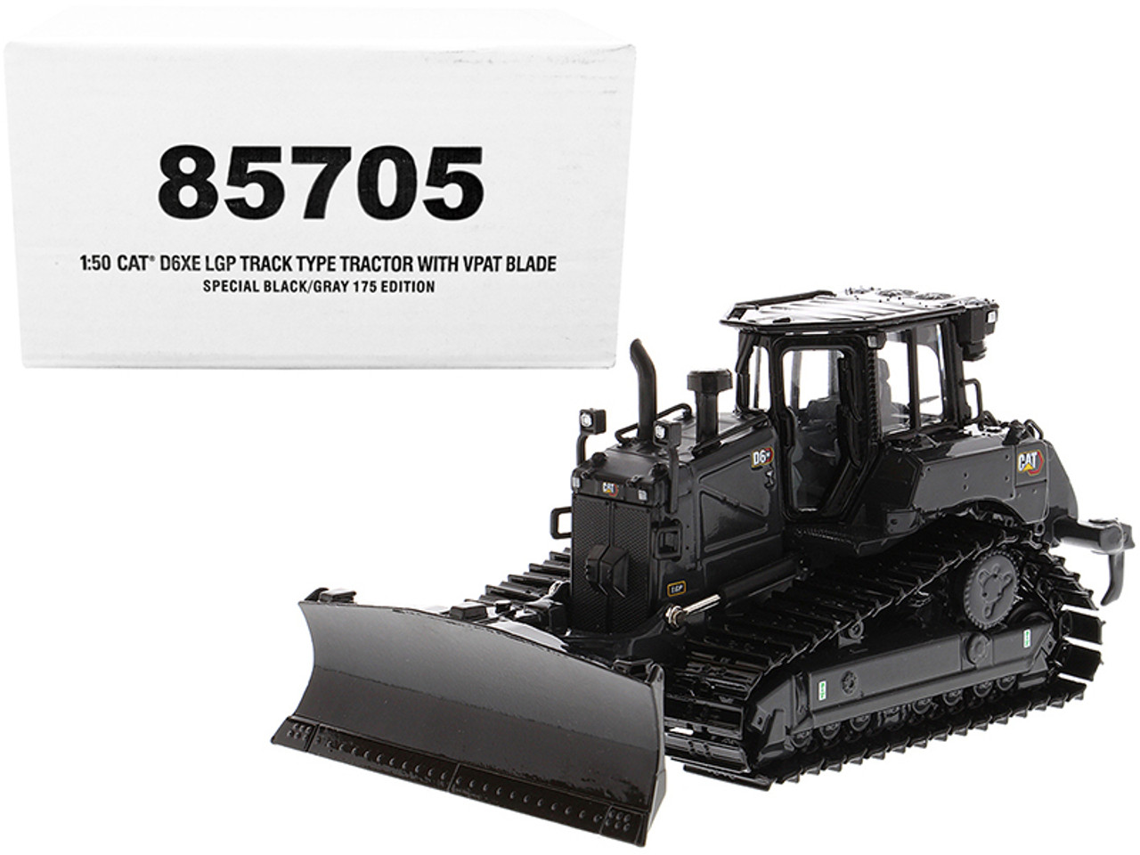 CAT Caterpillar D6 XE LGP Track-Type Tractor Dozer with VPAT Blade and  Operator Special Black 175K Edition 