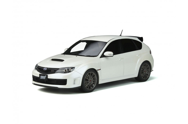 1/18 OTTO Subaru Impreza R205 (White) Enclosed Car Model Limited