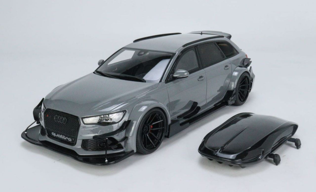 1/18 GT Spirit Audi RS6 C7 DTM (Nardo Grey) Resin Car Model Limited 504  Pieces - LIVECARMODEL.com