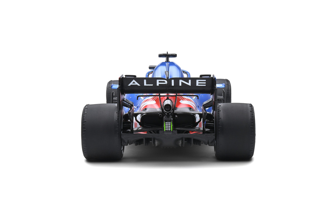 1/18 Solido 2021 Fernando Alonso Alpine A521 #14 Portugal GP Formula 1 Diecast Car Model