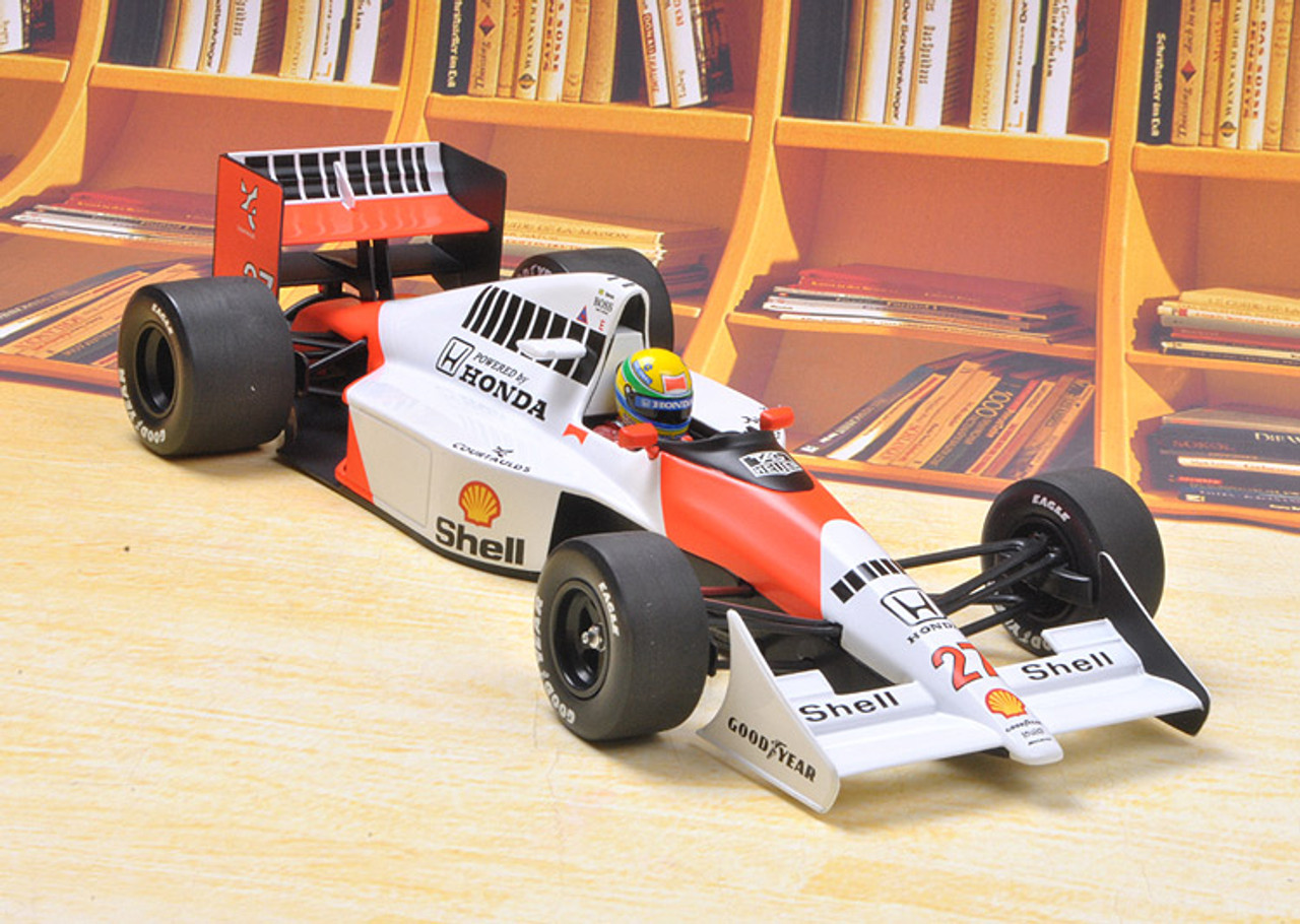 1/18 Minichamps Formula 1 F1 McLaren Honda MP4/5B MP4-5B - AYRTON SENNA -  WORLD CHAMPION 1990