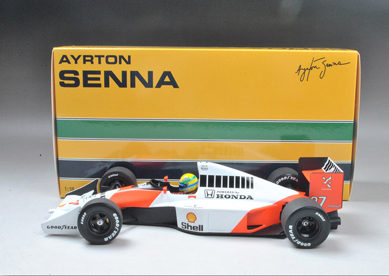 1/18 Minichamps Formula 1 F1 McLaren Honda MP4/5B MP4-5B - AYRTON